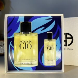 ACQUA DI GIO - GIORGIO ARMANI - KIT EDP 100ML + MINI 15ML